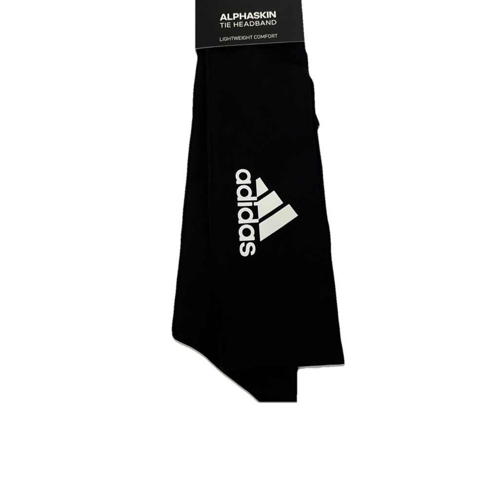 Adidas Men's Black Alphaskin Headband